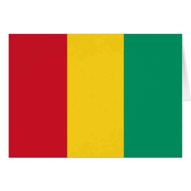 Bandera de Guinea (Anverso (Horizontal))