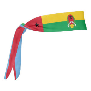 Bandera de Guinea-Bissau elegante patriota