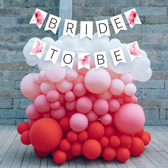 Bandera de guirnalda de shower nupcial de mariposa (Subido por el creador)