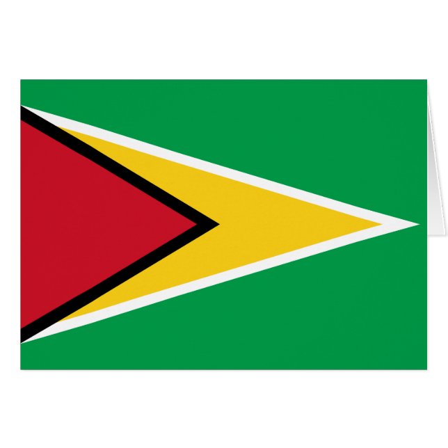 Bandera de Guyana (Anverso (Horizontal))