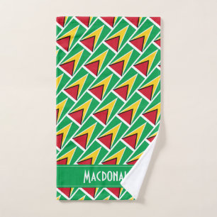 Bandera de GUYANA Deportes de Carnaval personaliza
