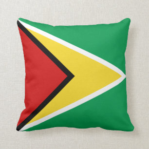 Bandera de Guyana x almohada de bandera