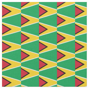 Bandera de Guyana y tela de moda de Guyana