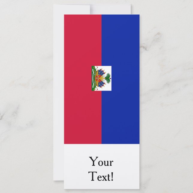 Bandera de Haití (Anverso)