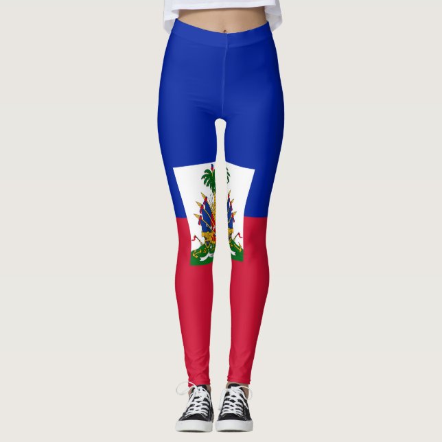 Bandera de Haití legging (Anverso)