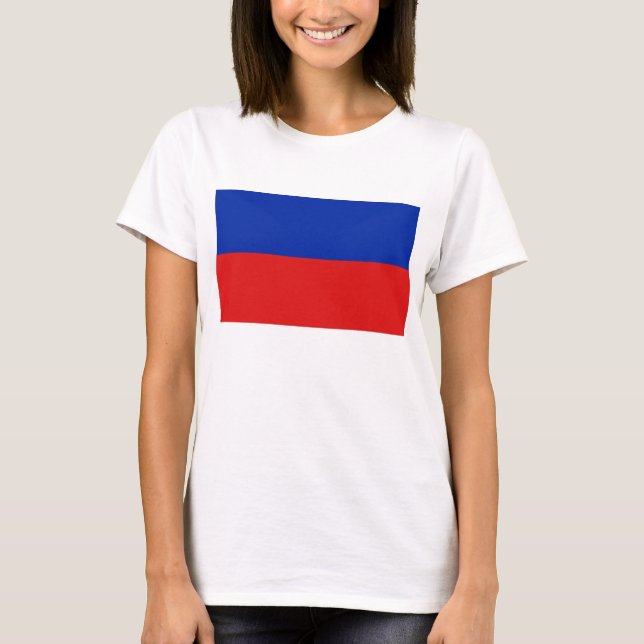 Bandera de Haití x Mapa camiseta (Anverso)