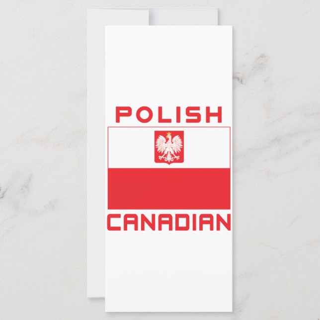 Bandera de Halcón canadiense polaca (Anverso)