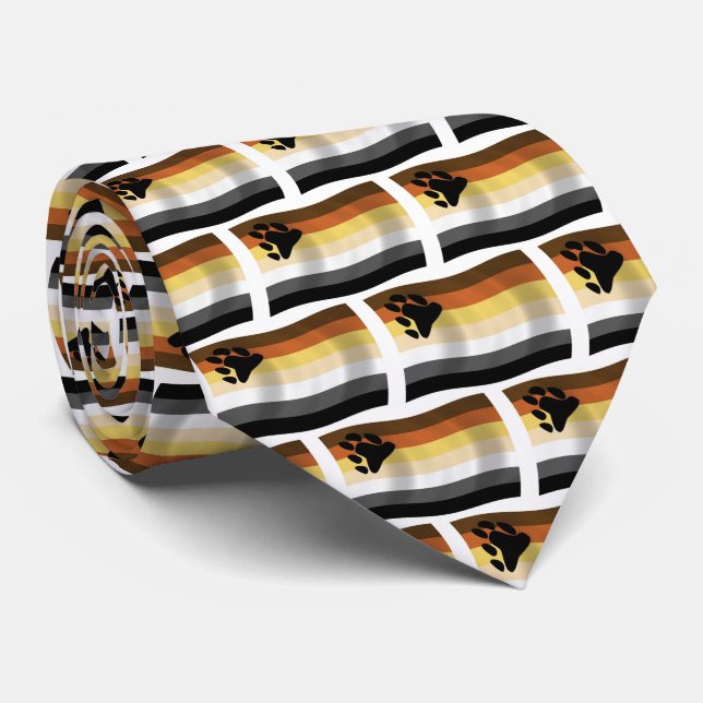 Bandera de Hermandad de Osos Corbata (Enrollado)