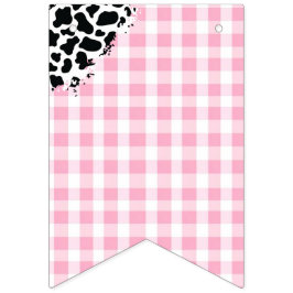 Bandera de hito mensual para primer cumpleaños