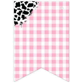 Bandera de hito mensual para primer cumpleaños