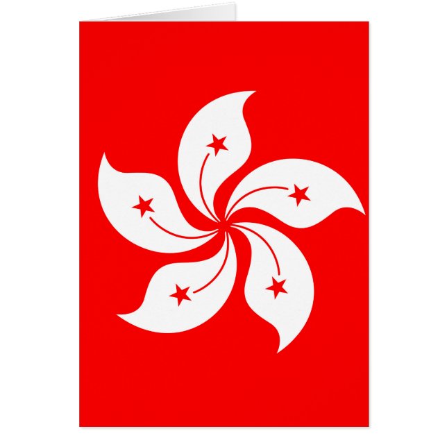 Bandera de Hong Kong (Frente)