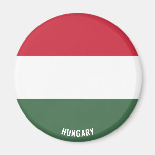 Bandera de Hungría cautiva imán patriótico