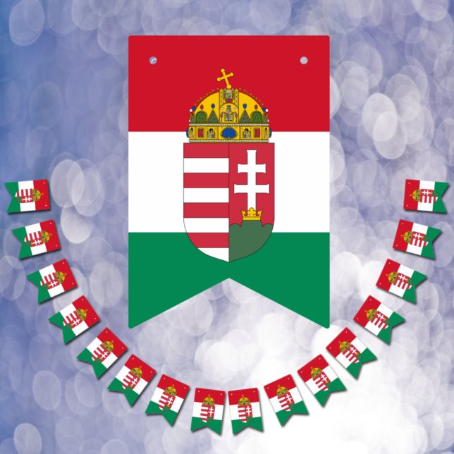 Bandera de Hungría y pancartas/Bodas húngaros Fies (Subido por el creador)