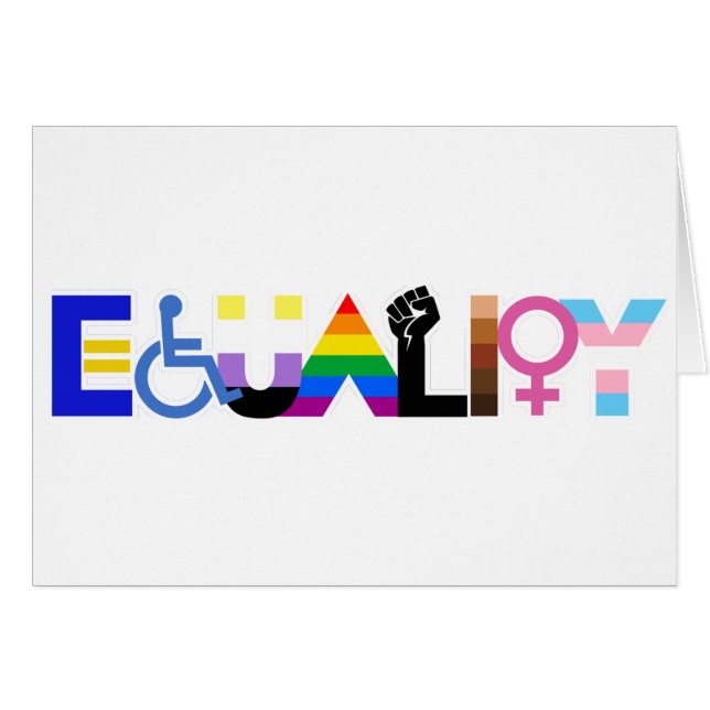 Bandera de Igualdad Inclusiva (Anverso (Horizontal))