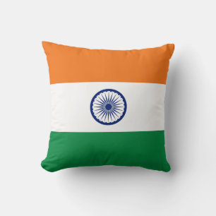 Bandera de India x almohada de bandera
