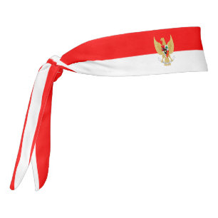 Bandera de Indonesia elegante patriota