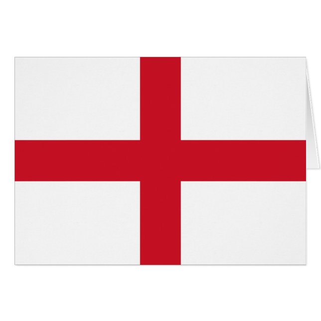 Bandera de Inglaterra Patriótica (Anverso (Horizontal))