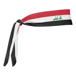 Bandera de Iraq elegante patriótico