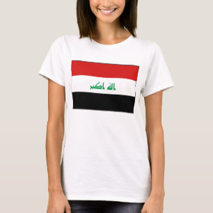Bandera de Iraq x Mapa camiseta