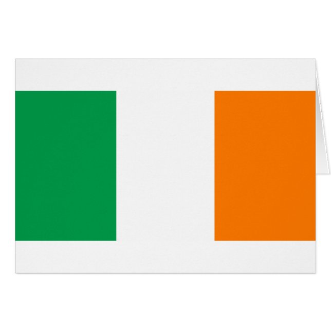 Bandera de Irlanda (Anverso (Horizontal))