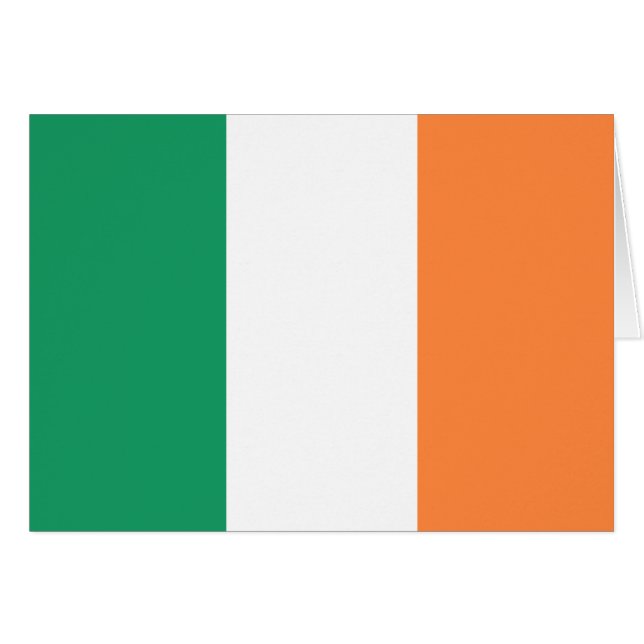 Bandera de Irlanda (Anverso (Horizontal))
