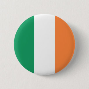 Bandera de Irlanda en el Pin/la insignia del botón