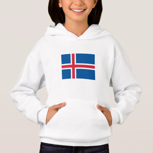 Bandera de Islandia (Anverso)