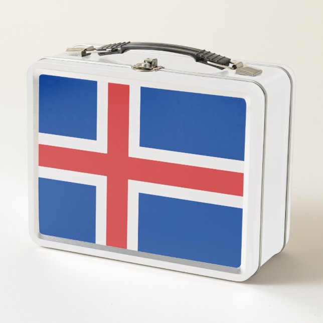 Bandera de Islandia (Anverso)