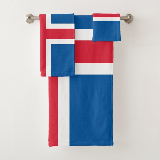 Bandera de Islandia (In situ)