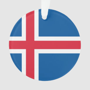 Bandera de Islandia - ornamento
