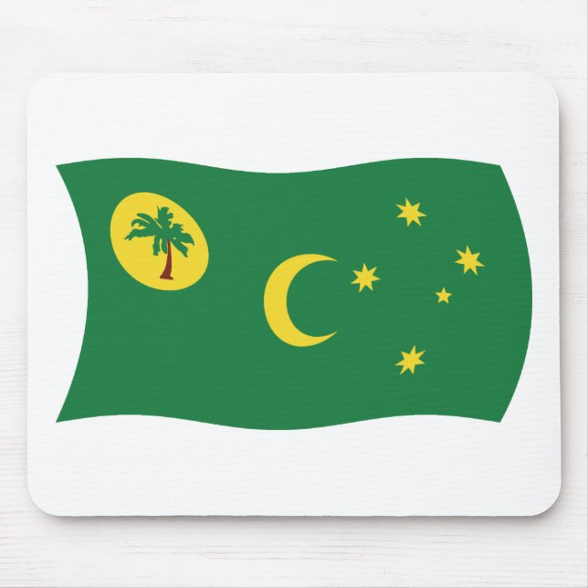 Bandera de Islas Cocos Alfombrilla para ratón (Frente)