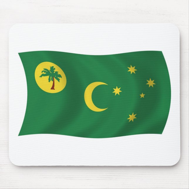 Bandera de Islas Cocos Alfombrilla para ratón (Frente)
