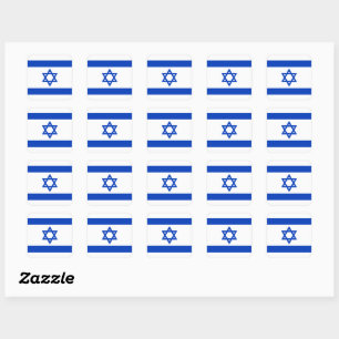 Bandera de Israel Paquete de Pegatinas