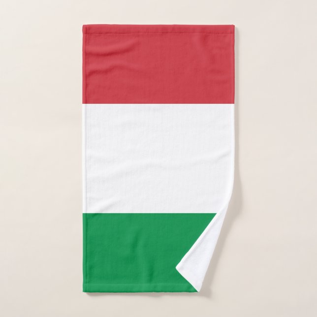 Bandera de Italia (Toalla de mano)