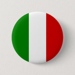 Bandera de Italia - botón italiano