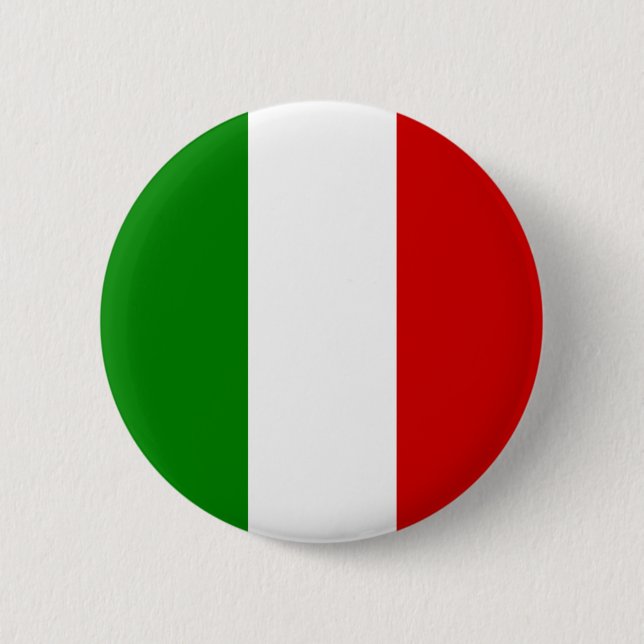 Bandera de Italia - botón italiano (Anverso)