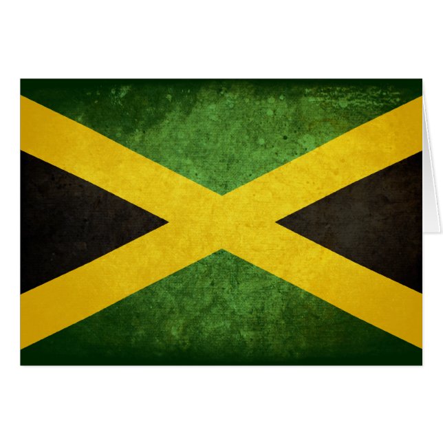 Bandera de Jamaica (Anverso (Horizontal))