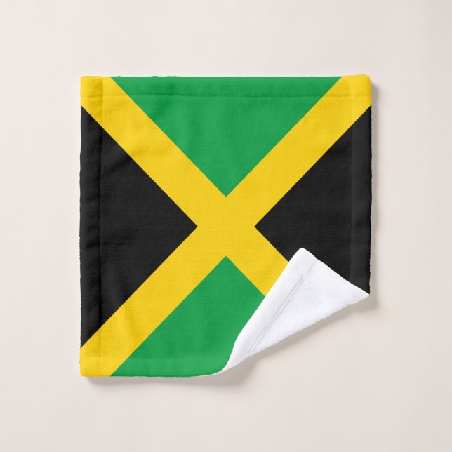 Bandera de Jamaica (Toallita)