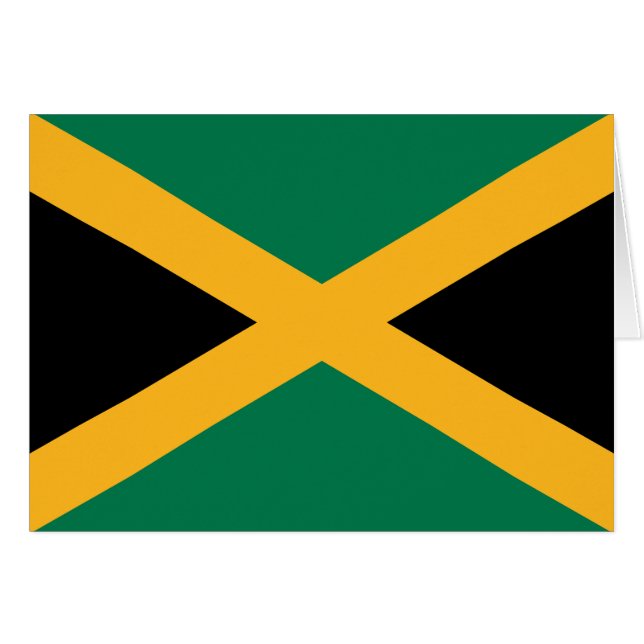 Bandera de Jamaica (Anverso (Horizontal))