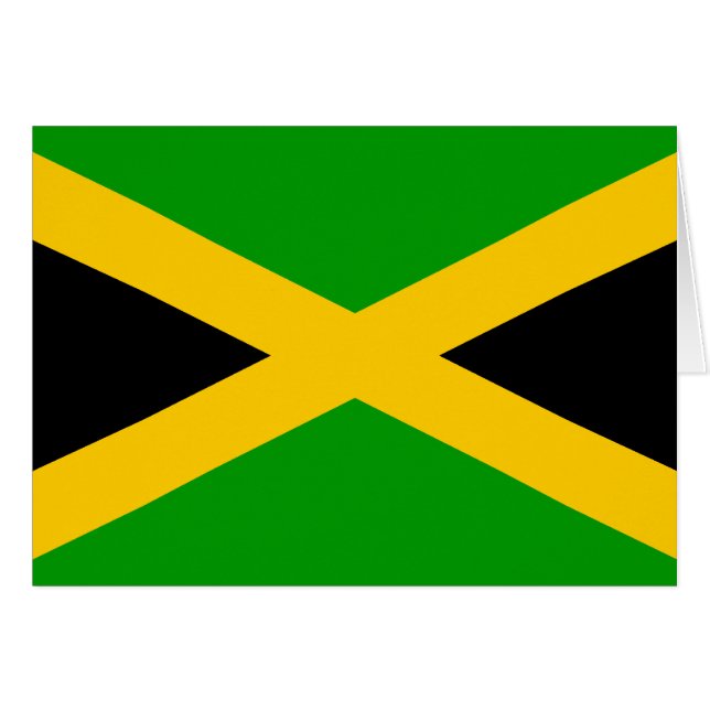 Bandera de Jamaica (Anverso (Horizontal))