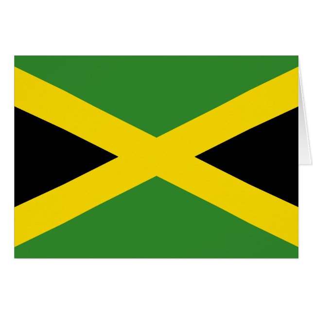Bandera de Jamaica (Anverso (Horizontal))
