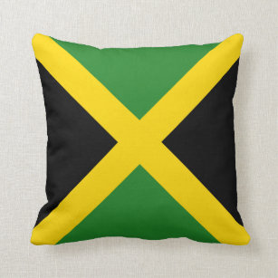 Bandera de Jamaica x almohada de bandera