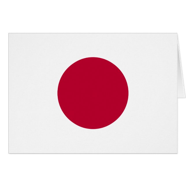 Bandera de Japón (Anverso (Horizontal))