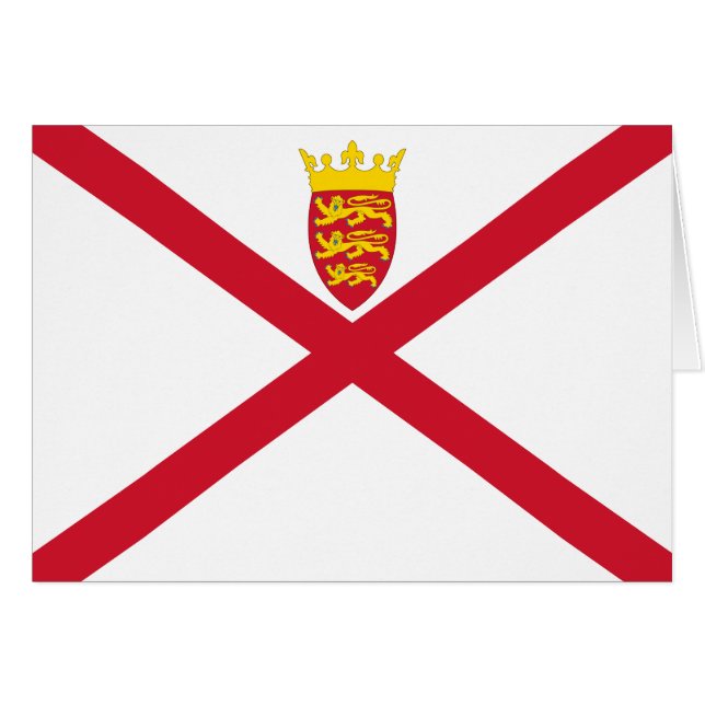 Bandera de Jersey (Anverso (Horizontal))