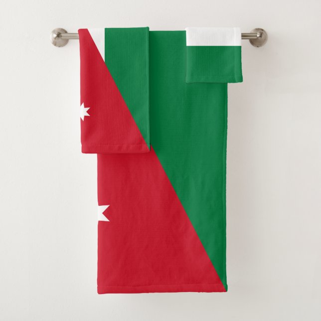 Bandera de Jordania (In situ)