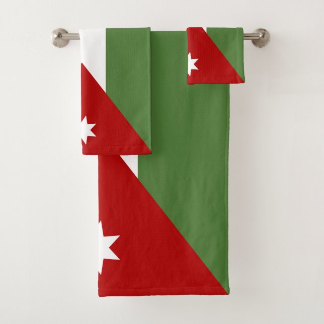 Bandera de Jordania (In situ)