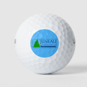 Bandera de Juneau, bolas de golf de Alaska