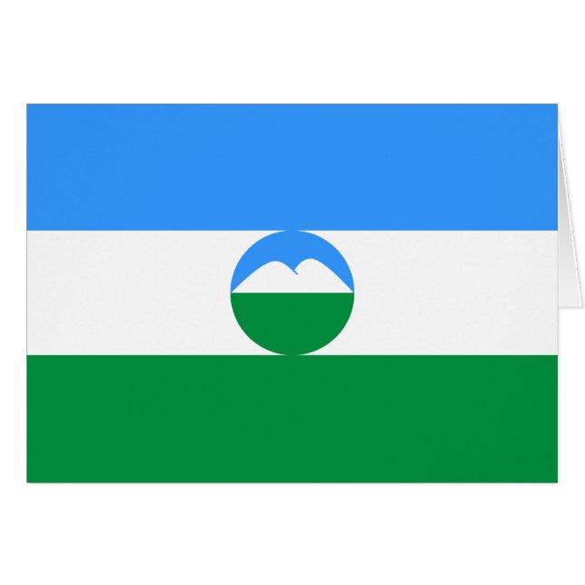 Bandera de Kabardino Balkaria (Anverso (Horizontal))