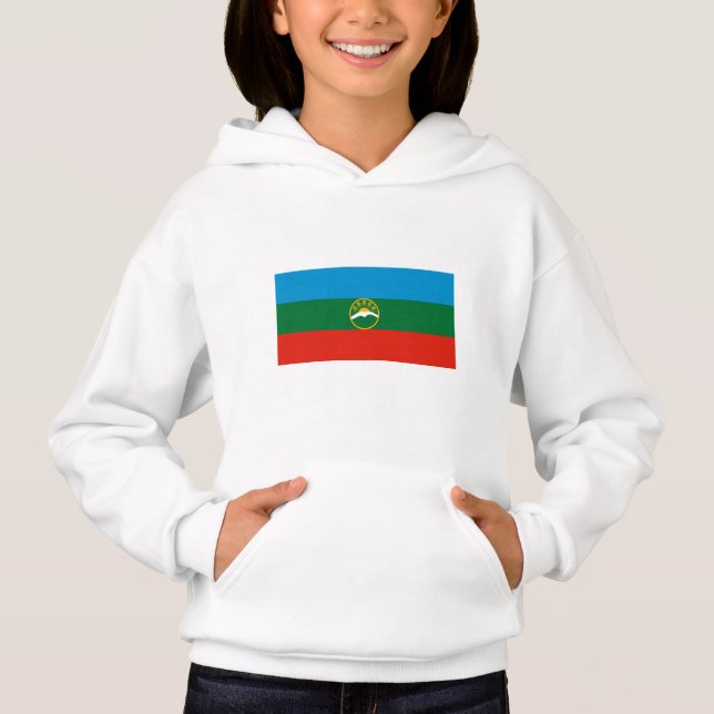 Bandera de Karachay Cherkessia (Anverso)