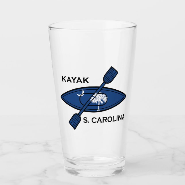 Bandera de Kayak en Carolina del Sur (Anverso)